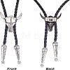 100Pcs Bolo Tie Slides Clasp Accessories IFIN-CA0001-54-5