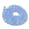 Imitation Jade Glass Beads Strands EGLA-A035-J8mm-L03-2