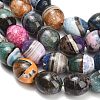 Natural Agate Beads Strands GG-L001-E01-01-3