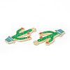 Alloy Enamel Pendants ENAM-G212-08G-03-3