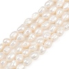 Natural Cultured Freshwater Pearl Beads Strands PEAR-P064-20H-04A-2