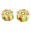 Handmade Polymer Clay Beads CLAY-T019-14F-3