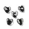 Handmade Foil Glass Beads LAMP-A011-06-1