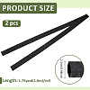 2Pcs POE Plastic Anti-slip Heat Shrink Tubing for Fish Rods AJEW-BC0010-95A-2