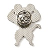 Fitness Mouse Alloy Enamel Pins Brooches JEWB-U009-01A-2