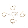 304 Stainless Steel Half Hoop Earrings STAS-Z028-B02-G-2
