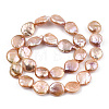 Natural Keshi Pearl Beads Strands PEAR-S012-23B-1-3
