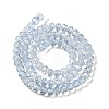 Transparent Baking Paint Glass Beads X1-DGLA-A034-T6mm-D13-2