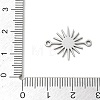 Chakra 304 Stainless Steel Connector Charms SA-CBA28C1-01B-P-3