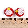 Handmade Lampwork Bumpy Beads Strands LAMP-Q002-02C-4