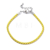 Polyester Cord Braided Bracelet Makings MAK-Z003-01P-08-1