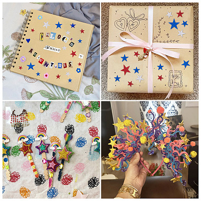 EVA Self-Adhesive Stickers DIY-TAC0032-27B-1