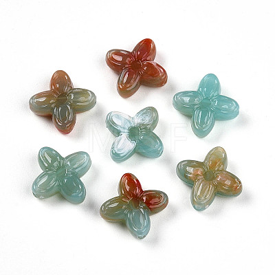 Transparent Acrylic Beads TACR-T028-35I-1