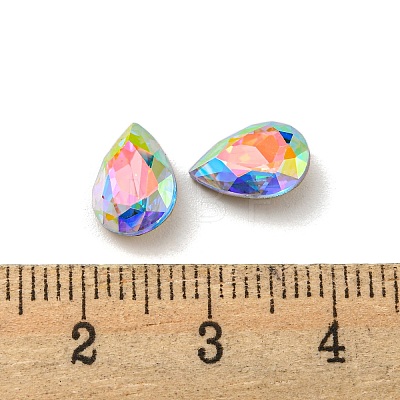 Glass Rhinestone Cabochons RGLA-M017-D01-202ST-1