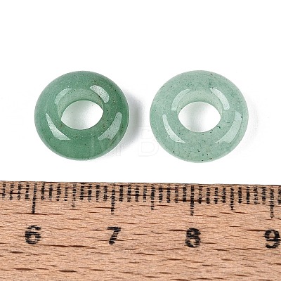 Natural Green Aventurine European Beads GG-N361-08A-1