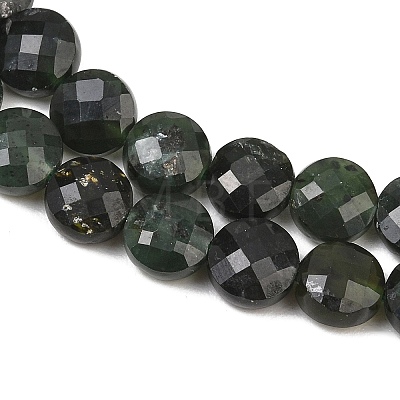 Natural Green Diopside Beads Strands G-NH0074-A01-01-1