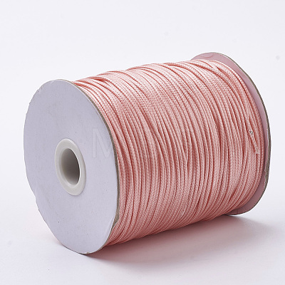 Braided Korean Waxed Polyester Cords YC-T002-1.0mm-131-1