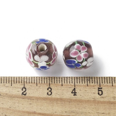 Handmade Lampwork Beads LAMP-P068-09F-1