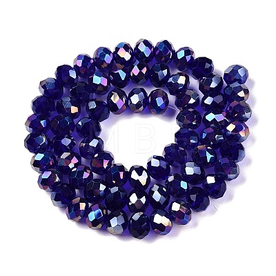 Electroplate Glass Beads Strands LS-EGLA-A044-T8mm-B06-1
