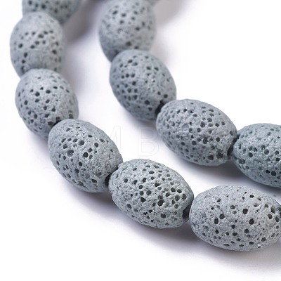 Natural Lava Rock Beads Strands G-F643-A04-1