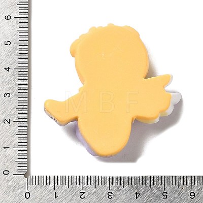 Opaque Resin Decoden Cabochons RESI-G094-01D-1