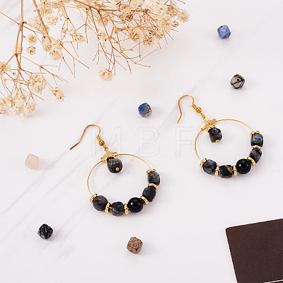 Fashewelry 100Pcs 10 Style Natural Gemstone Beads G-FW0001-20-1