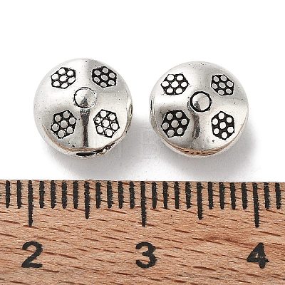 Tibetan Style Alloy Beads FIND-A035-12AS-1