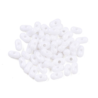 Opaque Acrylic Beads MACR-T048-02B-1