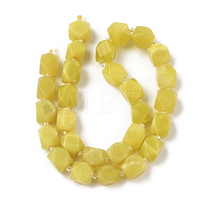 Natural Lemon Jade Beads Strands GG-CBAD988-A11-01-1