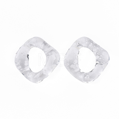 Transparent Acrylic Linking Rings OACR-N009-016A-02-1