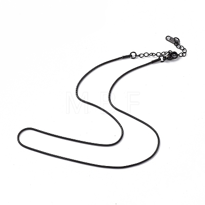 304 Stainless Steel Round Snake Chain Necklace for Men Women NJEW-K245-016E-1