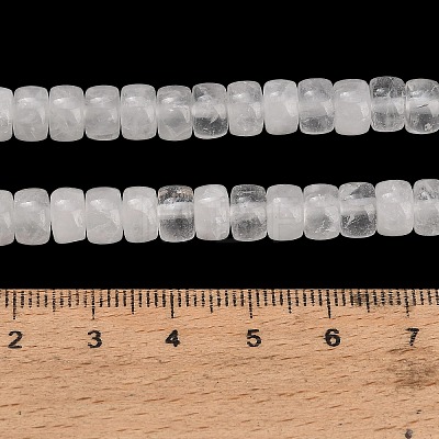 Natural Quartz Crystal Beads Strands GG-CBA792A-G07-4x7mm-1