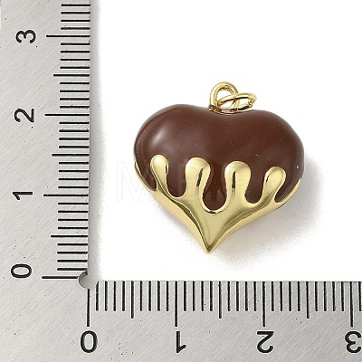 Rack Plating Brass Enamel Pendants KK-S366-05G-02-1