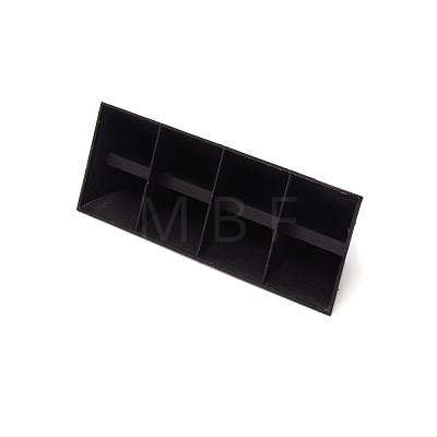 Triangle Plastic Card Holders DJEW-WH0050-18B-1