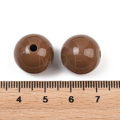 Opaque Acrylic Beads X-MACR-S370-C16mm-A17-1