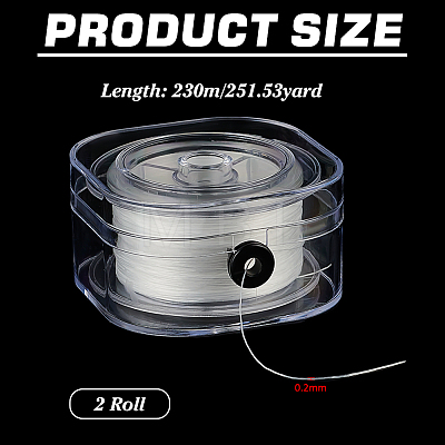 Flat Elastic Crystal String LS-EW-WH0002-03A-1
