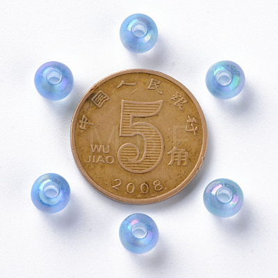 Transparent Acrylic Beads MACR-S370-B6mm-749-1