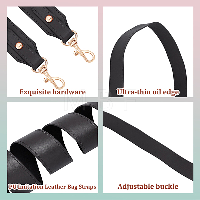 PU Leather Bag Straps FIND-WH0418-23G-01-1