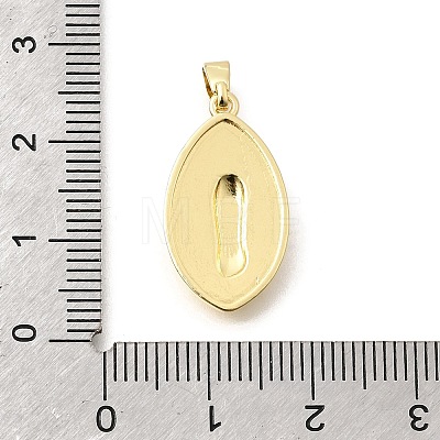 Brass Pendants KK-B187-02C-03G-1