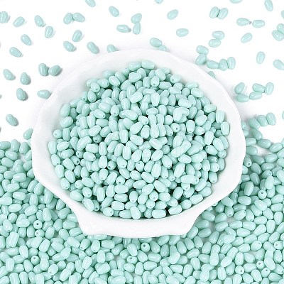 Opaque Glass Beads GLAA-Q113-01A-C02-1