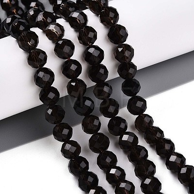 Natural Smoky Quartz Beads Strands G-T140-23B-1