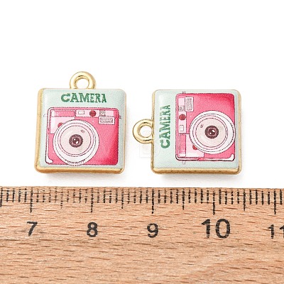 Printed Alloy Pendants AL-CBA7256-17B-G-1
