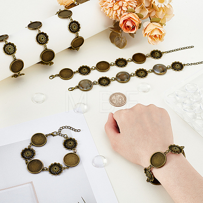 Alloy Bracelets Making BJEW-PH01919-1