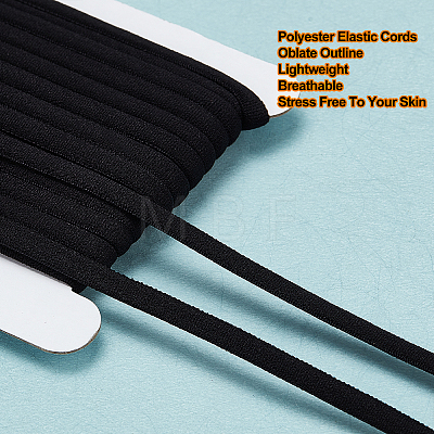 Polyester Elastic Cords EC-WH0026-006B-1