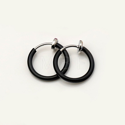 Brass Clip-on Earrings for Women WG23246-22-1