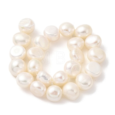 Natural Cultured Freshwater Pearl Beads Strands PEAR-A006-09G-1