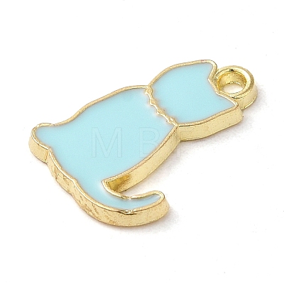 Alloy Enamel Pendants ENAM-Q507-08E-1