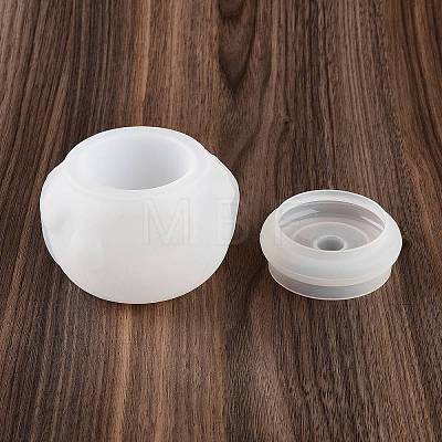 Honey Jar DIY Silicone Candle Holder Molds DIY-Q037-04-1