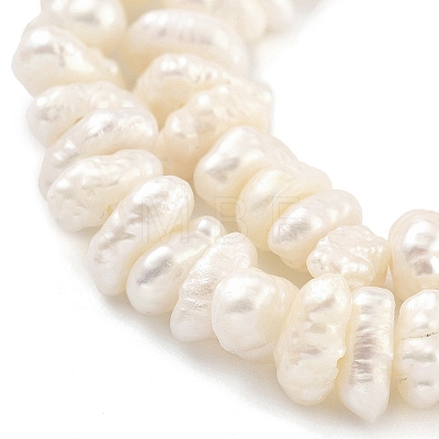 Natural Keshi Pearl Cultured Freshwater Pearl Beads Strands PEAR-C003-31B-1