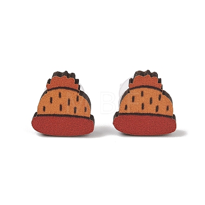 Thanksgiving Stud Earrings Set EJEW-U016-01P-01-1